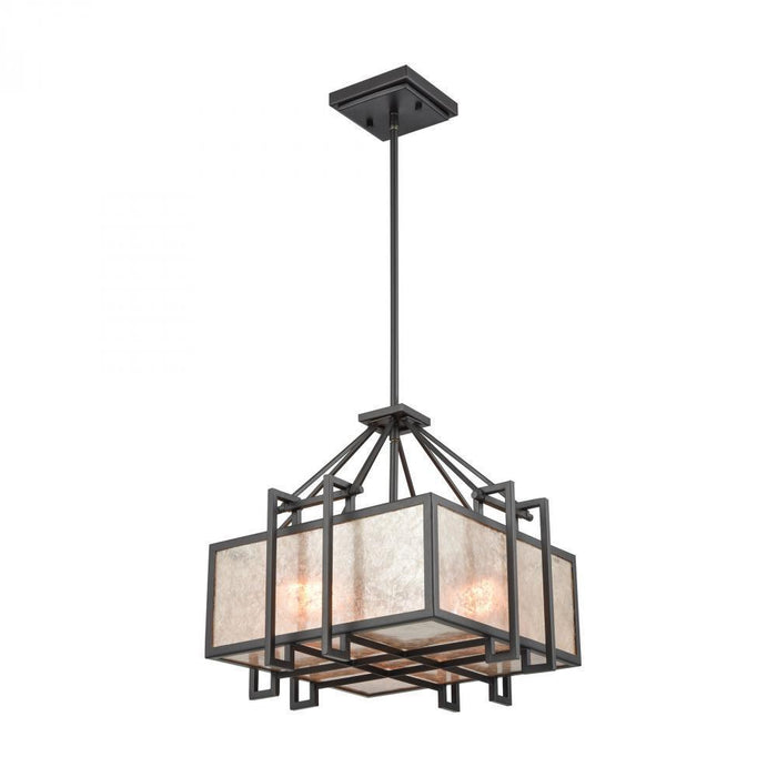 Elk Stasis 3 Light Chandlier In Oil Rubbed Bronze Model: 16184/3