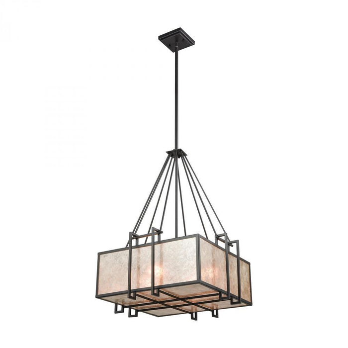 Elk Stasis 4 Light Chandlier In Oil Rubbed Bronze Model: 16185/4