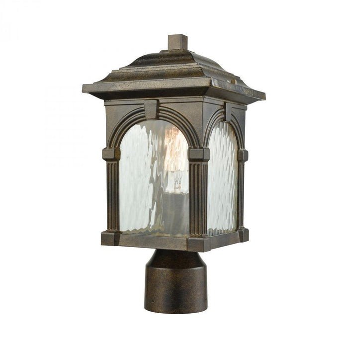 Elk Stradelli 1 Light Outdoor Post Mount In Model: 45304/1