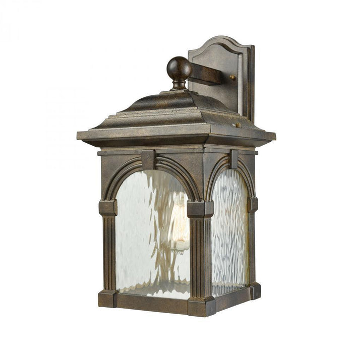 Elk Stradelli 1 Light Outdoor Wall Lamp In Model: 45302/1