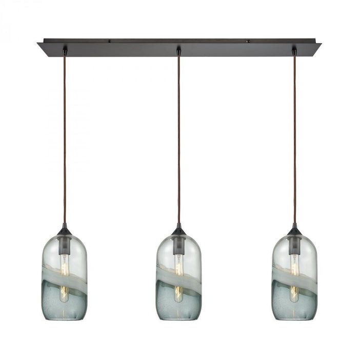 Elk Sutter Creek 3 Light Linear Mini Pendant Model: 25102/3LP