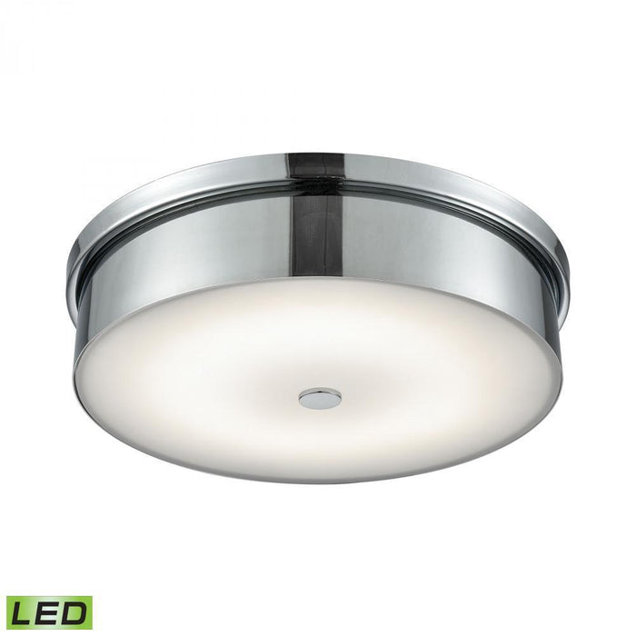 Alico (Elk) Towne 1 Light Round Flush Mount In Chrome Model: FML4950-10-15