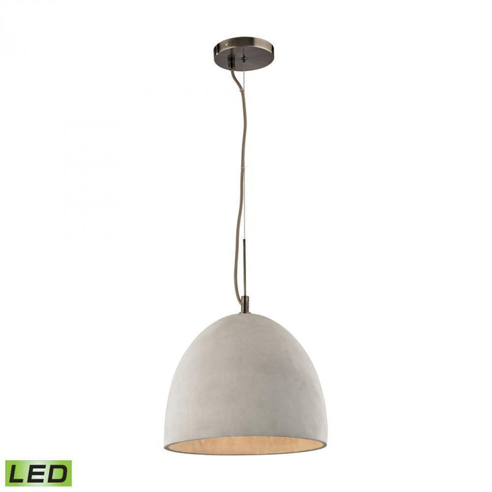 Elk Urban Form 1 Light Mini Pendant In Black Model: 45334/1-LED