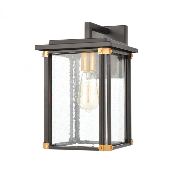 Elk Vincentown 1 Light Sconce In Matte Black With Model: 46721/1