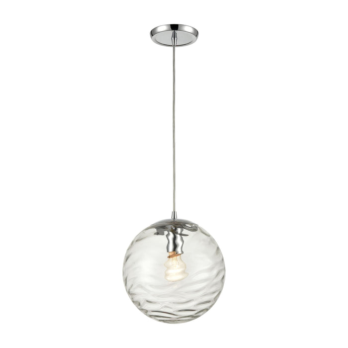 Elk Water's Edge 1 Light Mini Pendant In Polished Model: 60184/1