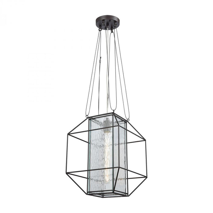 Elk Waterbury 1 Light Mini Pendant In Oil Rubbed Model: 11951/1