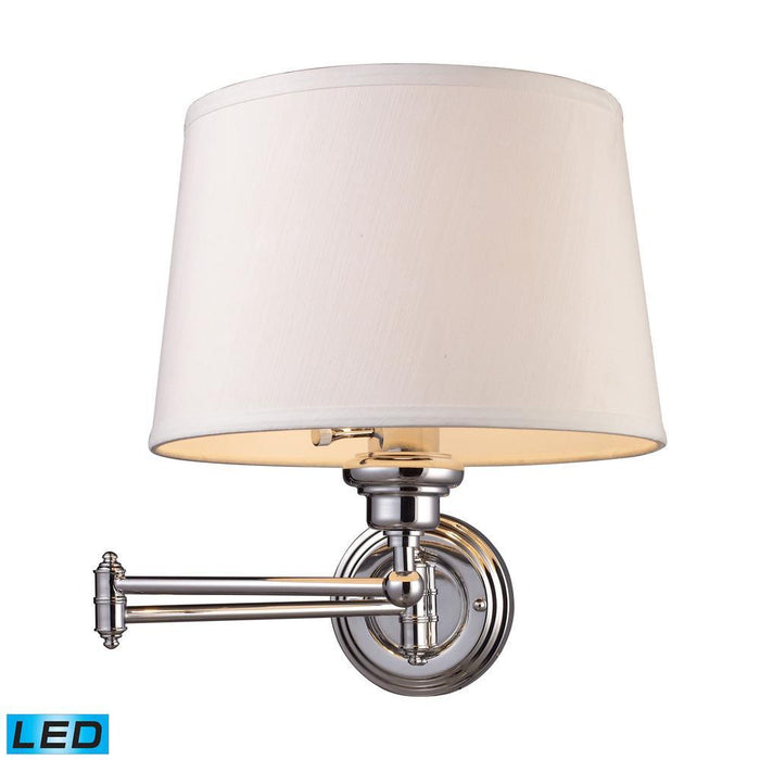 Elk Westbrook 1 Light Swingarm Wall Lamp In Model: 11210/1-LED