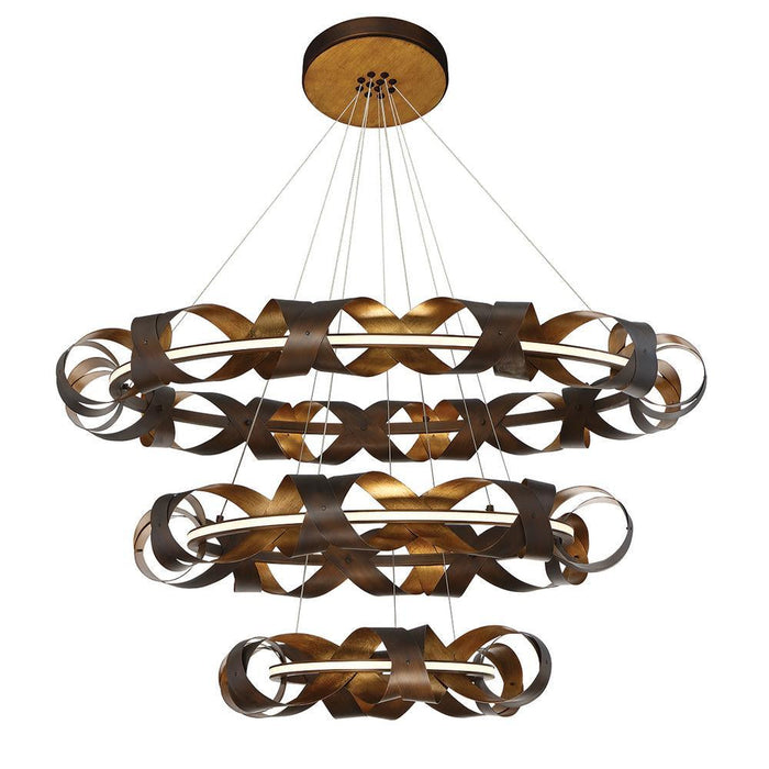 Eurofase Banderia Bronze Ribbons Draped Around A Band Of LED Model: 30082-014