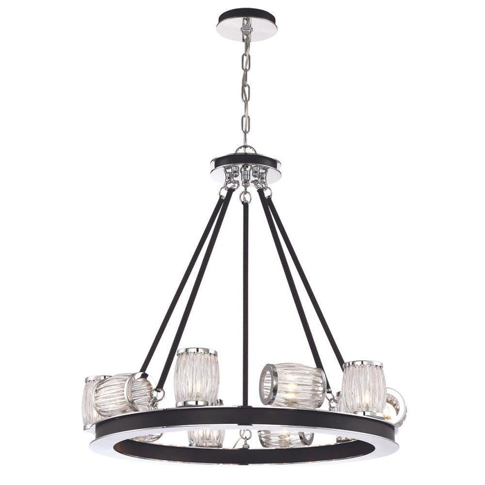 Eurofase Barile Barrel Shaped Glass Shade With Polished Model: 31651-011