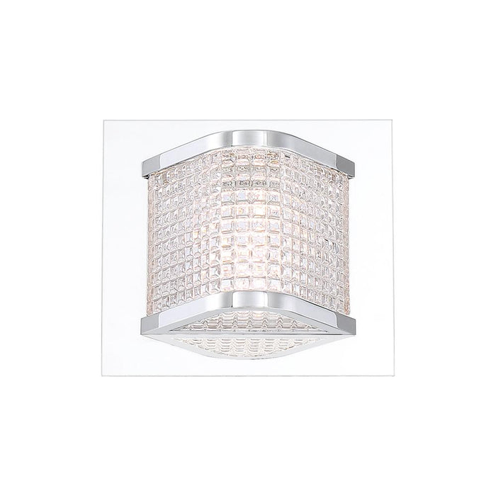 Eurofase Belgroue A Retro Prismatic Glass Shade Complemented By Model: 35718-017