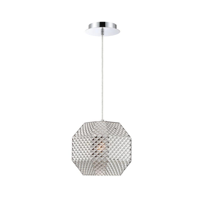 Eurofase Catalda A Geometric Glass Shade Covered In Diamond Model: 34289-013