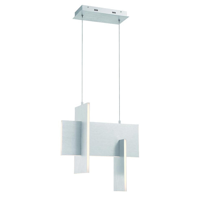 Eurofase Coburg 1 Light Pendant In Aluminium Model: 37346-038