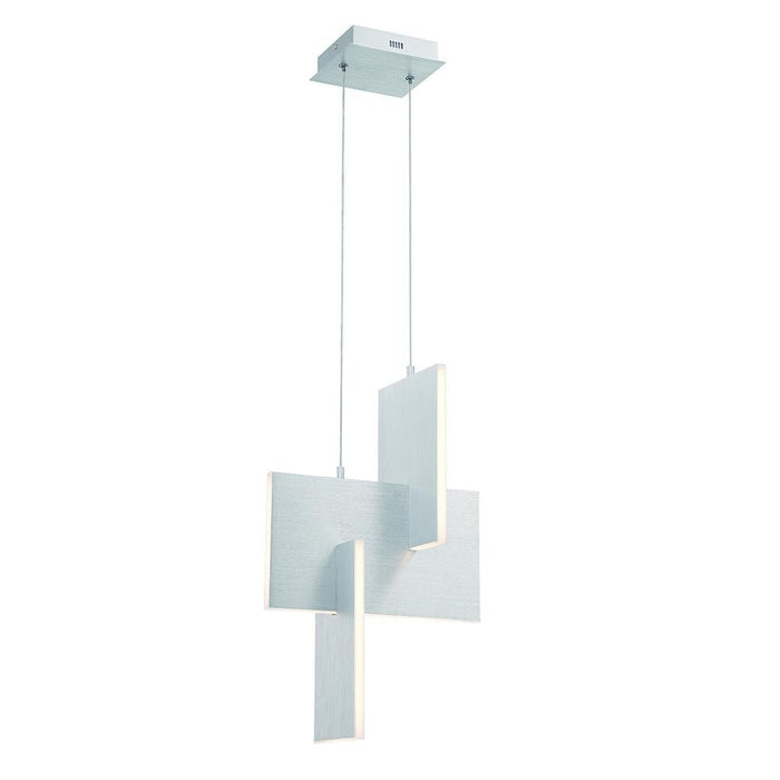 Eurofase Coburg 1 Light Pendant In Aluminium Model: 37347-035