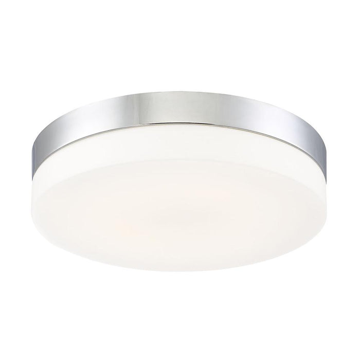 Eurofase Koss Circular Opal White Glass Shade With Chrome Model: 30152-014