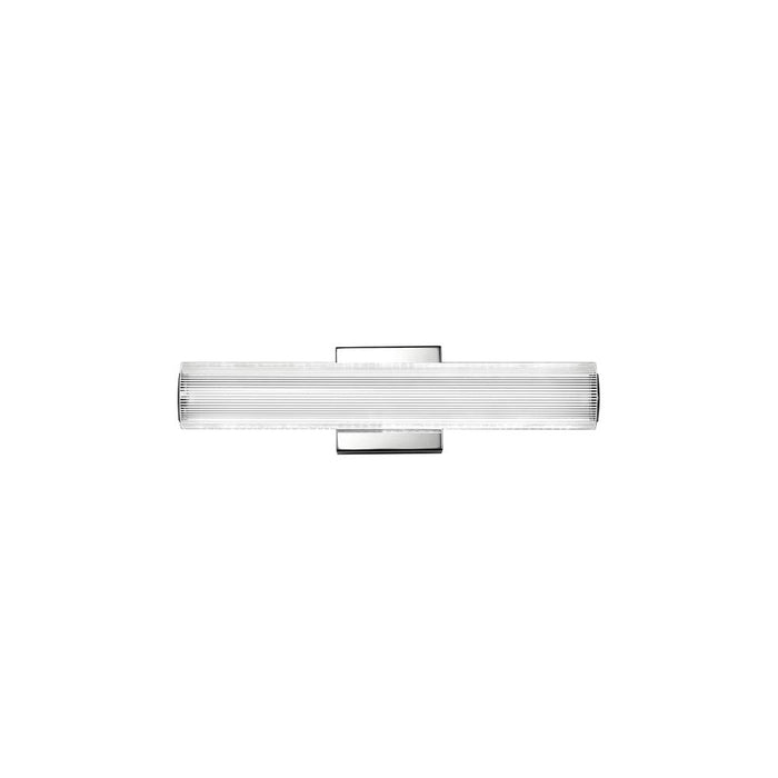 Eurofase Landor Striated Acrylic Tube Accented By Chrome Trim Model: 37157-012