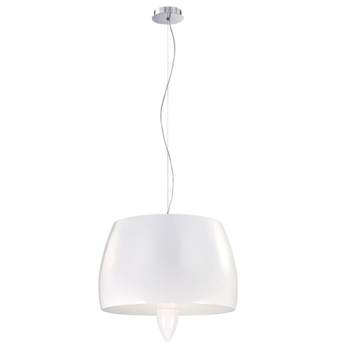 Eurofase Lola Molded Polycarbonate Pure Opal White Shade Model: 38550-010