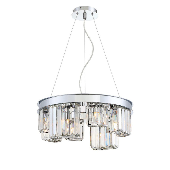 Eurofase Lumino Polished Chrome Frame Decorated With Clear Model: 29078-011