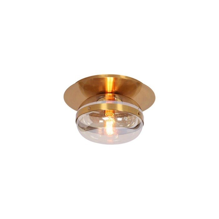 Eurofase Nottingham A Brass Band Encircles Cognac Glass Orbs That Model: 37086-015