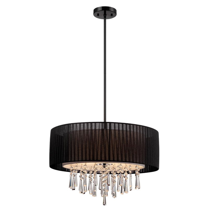 Eurofase Penchant Semi Opaque Shimmer Pleated Drum Shade With Model: 38503-016