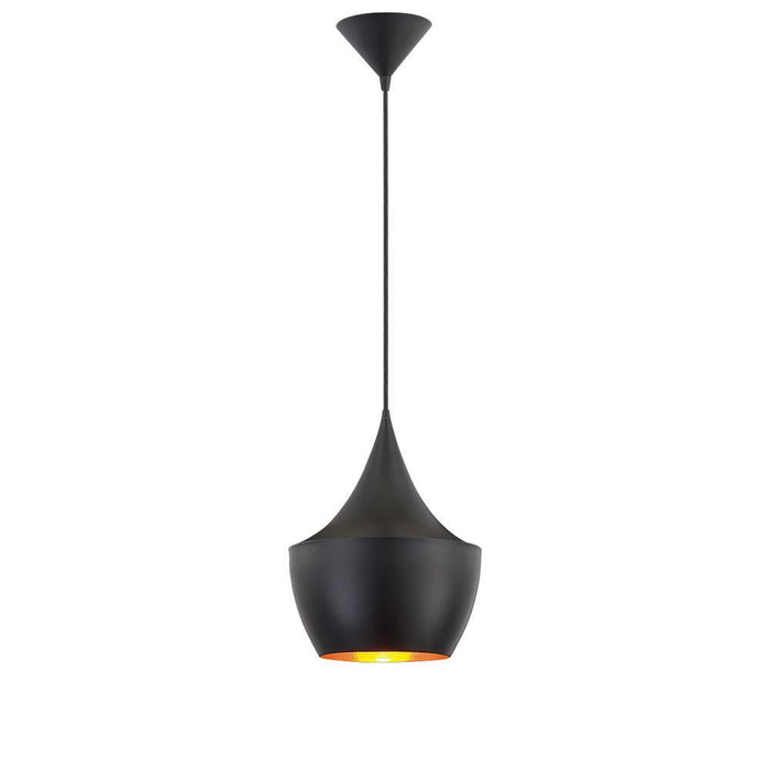 Eurofase Piquito Formed Metal Pendant With Textured Metallic Model: 20438-043