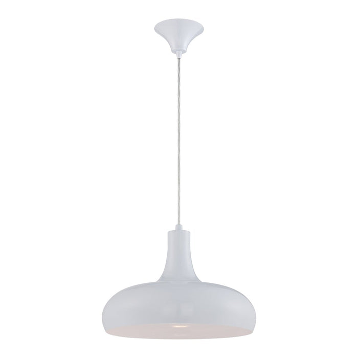 Eurofase Una Formed Metal Pendant With Textured Metallic Model: 38578-014