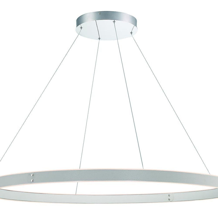 Eurofase Verdura 1 Light Chandelier In Grey + White Model: 43898-039