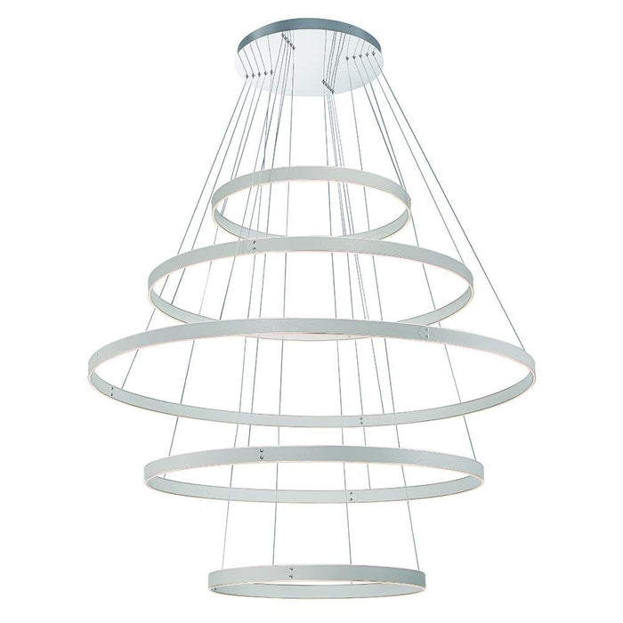 Eurofase Verdura 1 Light Chandelier In Grey + White Model: 43901-036