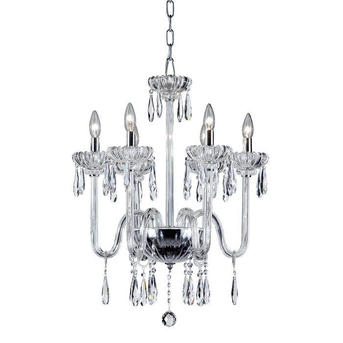 Eurofase Villa Clear Crystal Glass Arms And Bobeches With Model: 26237-015