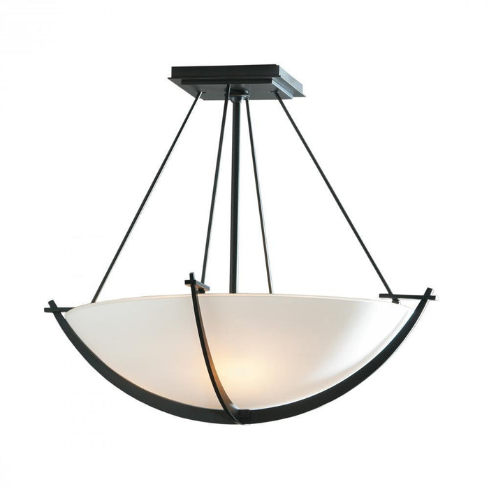 Hubbardton Forge Compass Small Semi Flush Model: 124555-SKT-25-SS0020