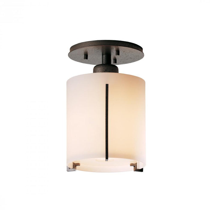 Hubbardton Forge Exos Round Semi Flush Model: 123775-SKT-84-GG0140