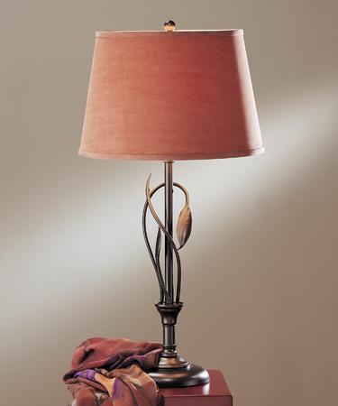 Hubbardton Forge Leaf Forged Leaves And Vase Table Lamp Model: 266760-SKT-05-SA1555