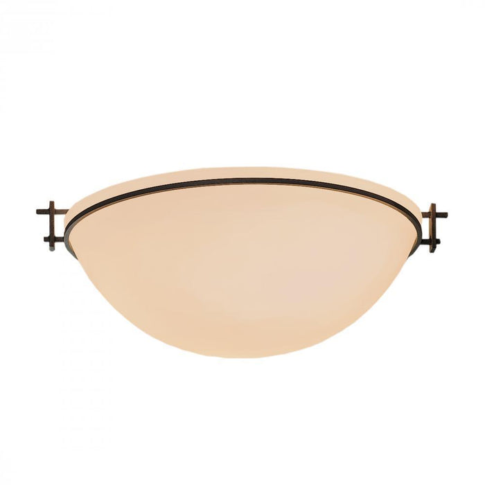 Hubbardton Forge Moonband Large Semi Flush Model: 124252-SKT-82-GG0050