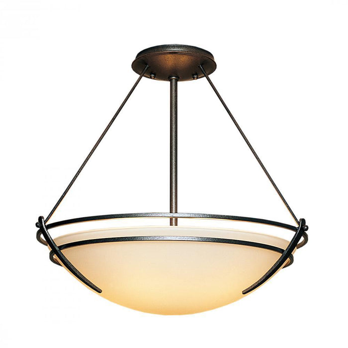 Hubbardton Forge Presidio Tryne Semi Flush Model: 124432-SKT-82-GG0020