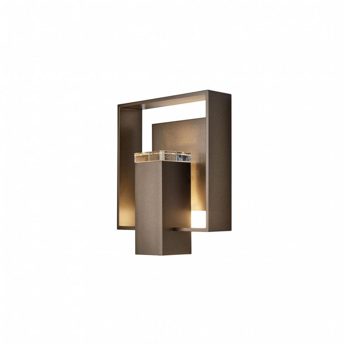 Hubbardton Forge Shadow Box Outdoor Sconce Model: 302603-SKT-10-10-ZM0546