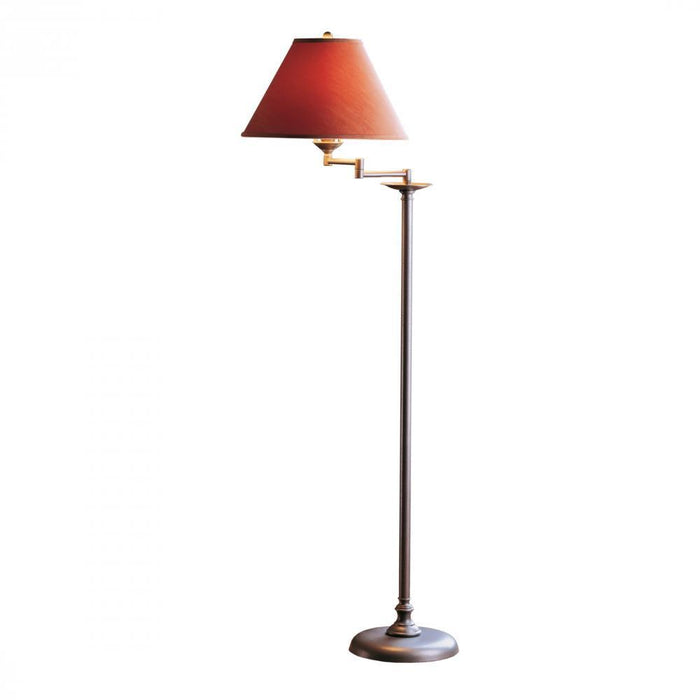 Hubbardton Forge Simple Lines Swing Arm Floor Lamp Model: 242050-SKT-82-SA1555