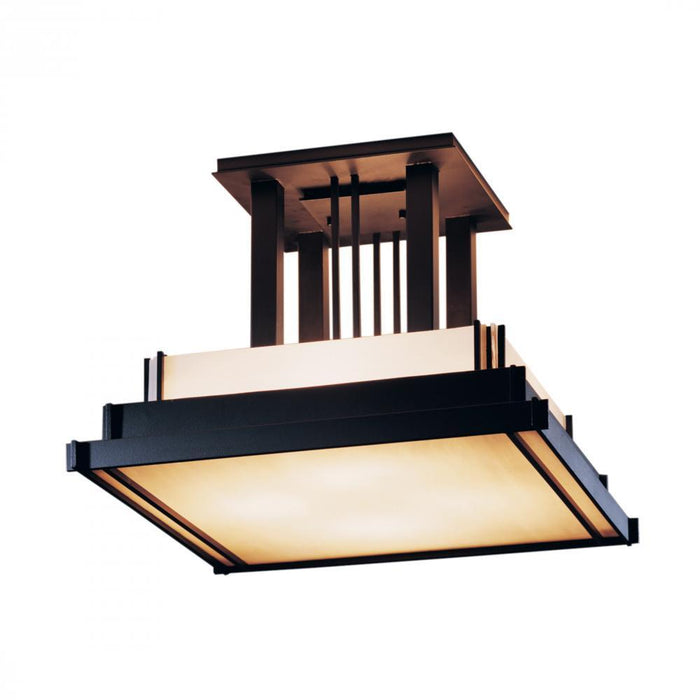 Hubbardton Forge Steppe Large Semi Flush Model: 123715-SKT-03-BB0416