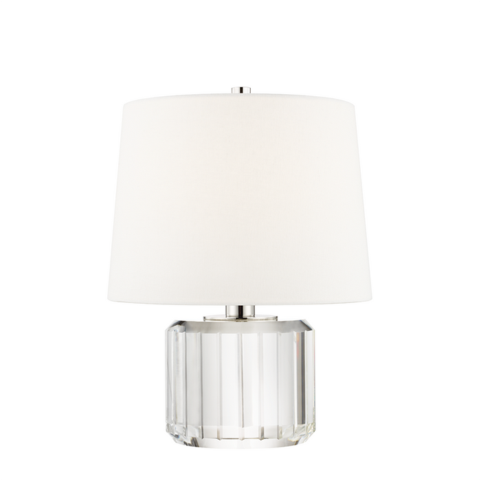 Hudson Valley 1 Light Small Table Lamp Model: L1054-PN