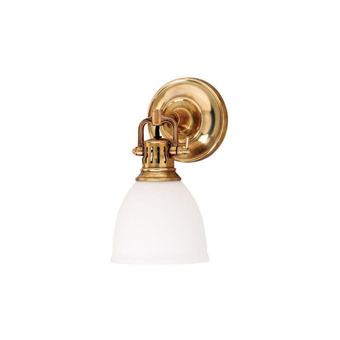 Hudson Valley 1 Light Wall Sconce Model: 2201-AGB