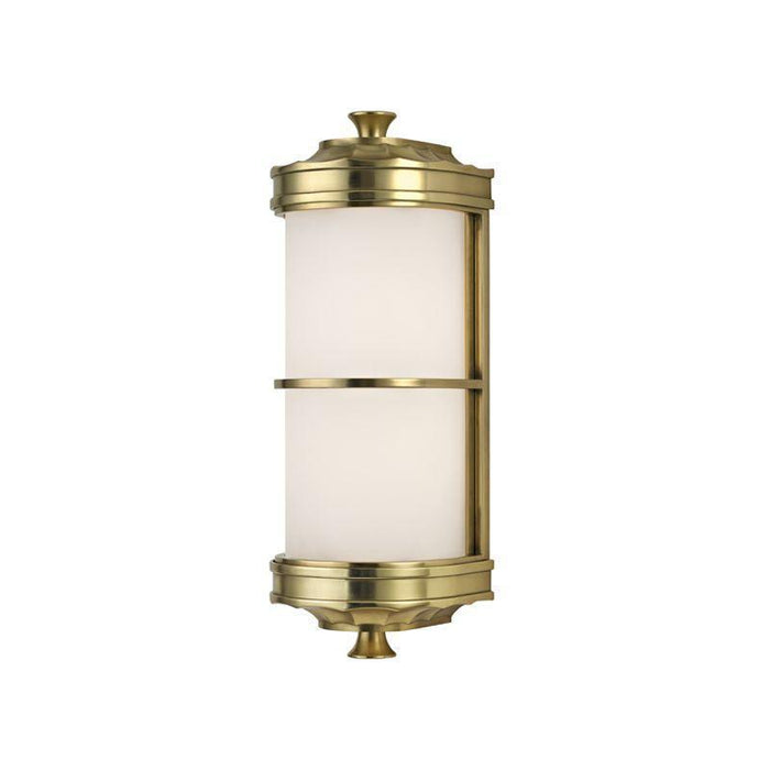 Hudson Valley Albany 1 Light Wall Sconce Model: 3831-AGB