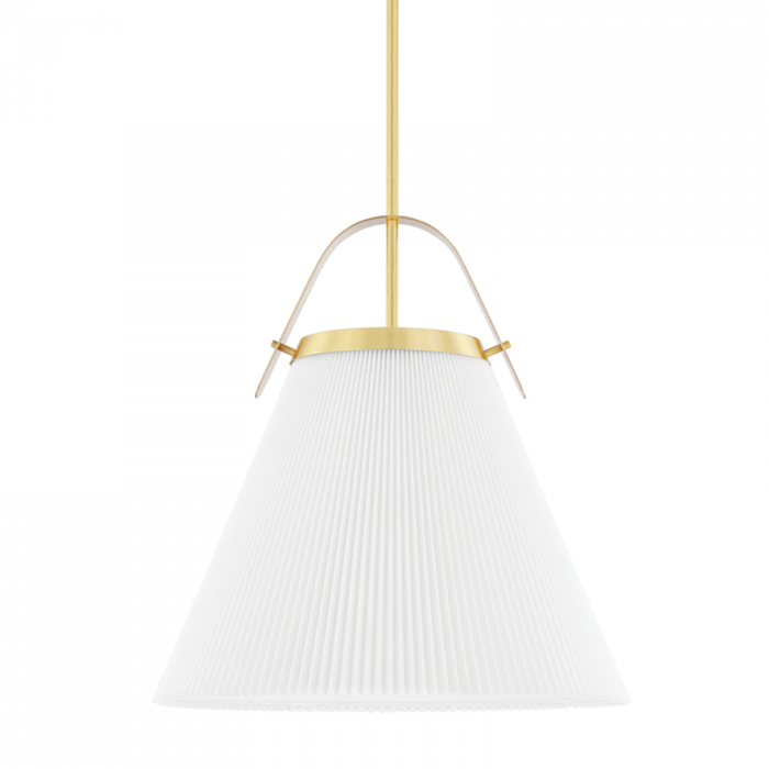 Hudson Valley Aldridge 1 Light Large Pendant Model: 9624-PN