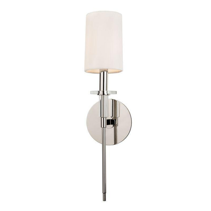 Hudson Valley Amherst 1 Light Wall Sconce Model: 8511-PN