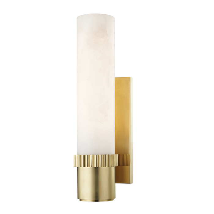 Hudson Valley Argon 1 Light Wall Sconce Model: 1260-AGB