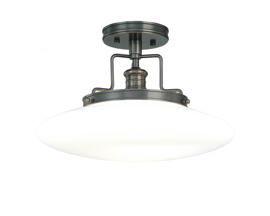 Hudson Valley Beacon 1 Light Semi Flush Model: 4205-OB