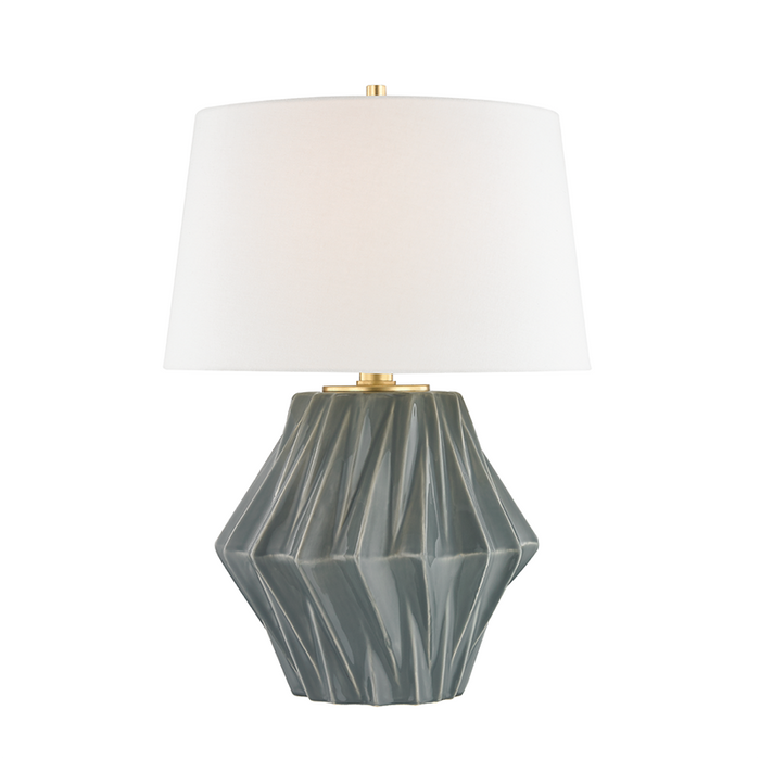 Hudson Valley Bertram 1 Light Table Lamp Model: L1041-DKGY