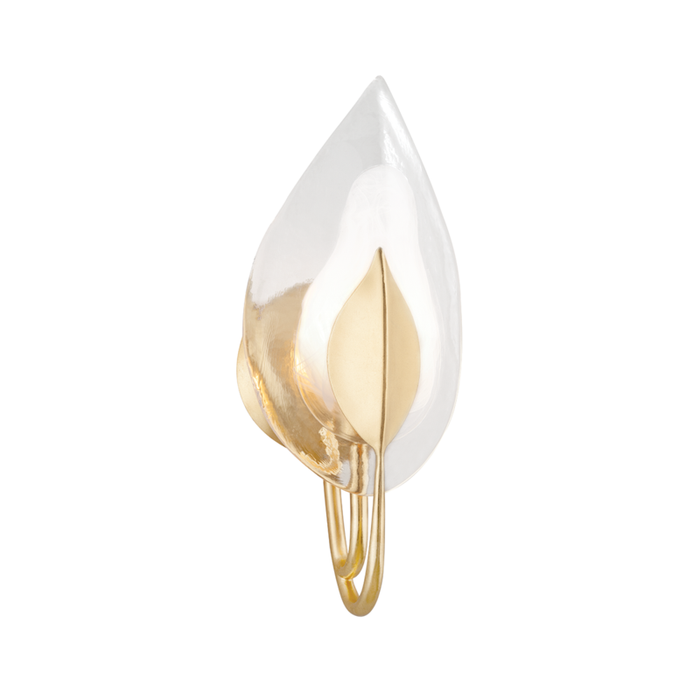 Hudson Valley Blossom 1 Light Wall Sconce Model: 4801-SL