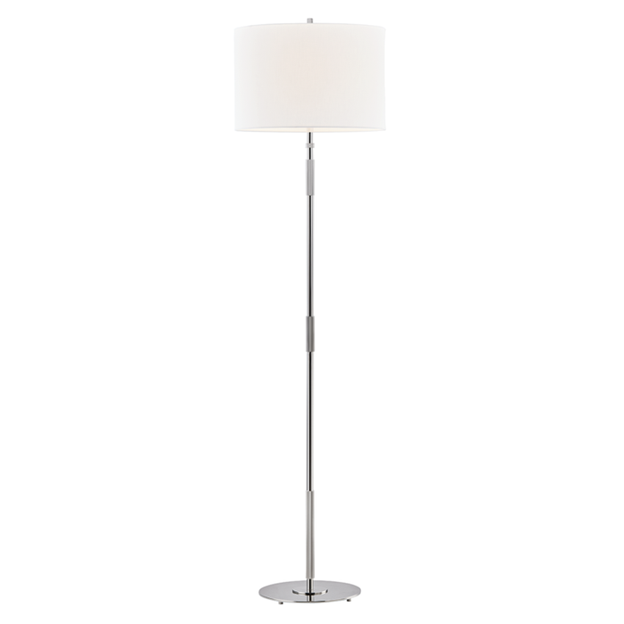 Hudson Valley Bowery 1 Light Floor Lamp Model: L3724-PN