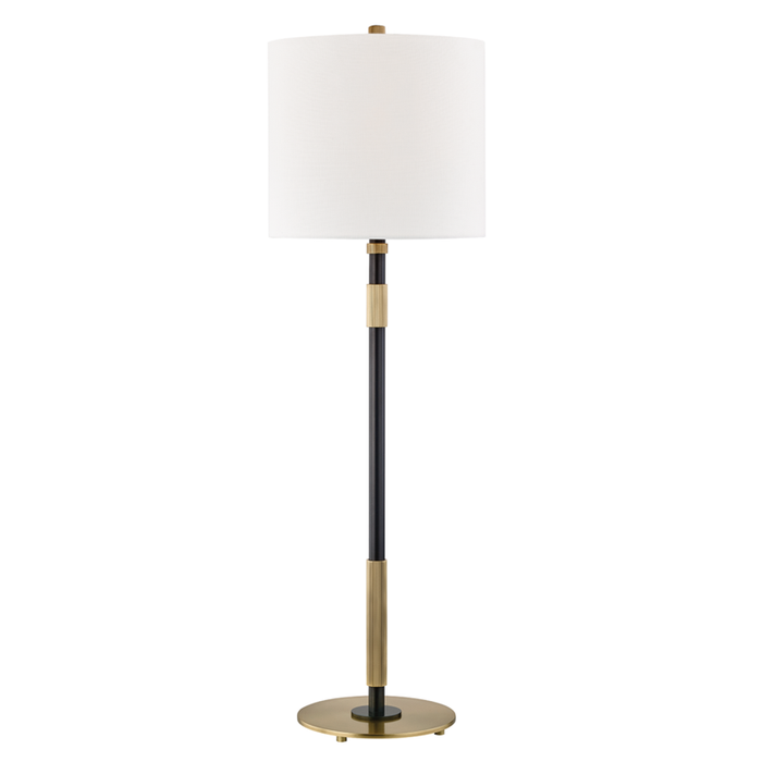 Hudson Valley Bowery 1 Light Table Lamp Model: L3720-AOB