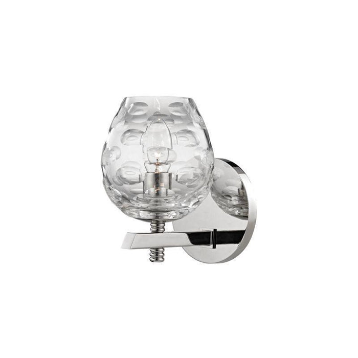 Hudson Valley Burns 1 Light Bath Bracket Model: 1251-PN