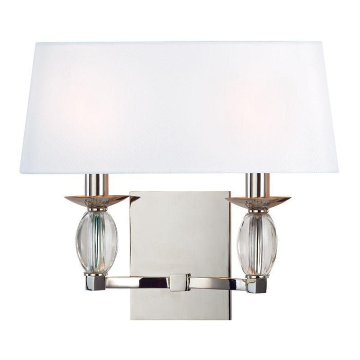 Hudson Valley Cameron 2 Light Wall Sconce Model: 4612-BB