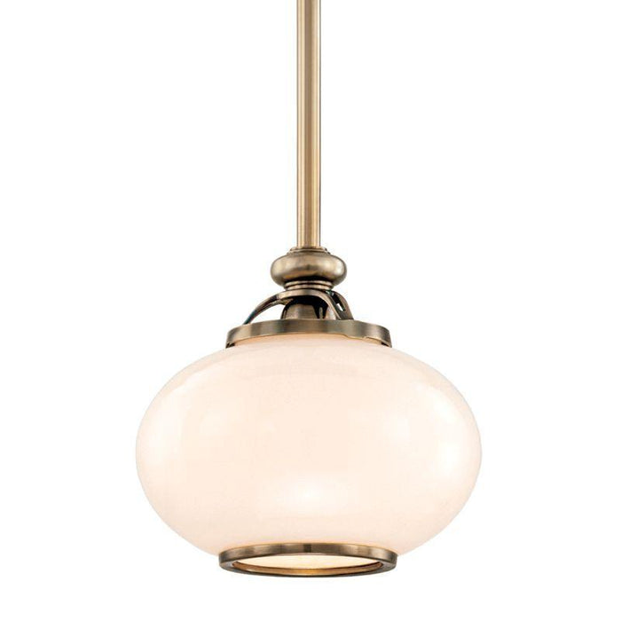 Hudson Valley Canton 1 Light Pendant Model: 9809-OB